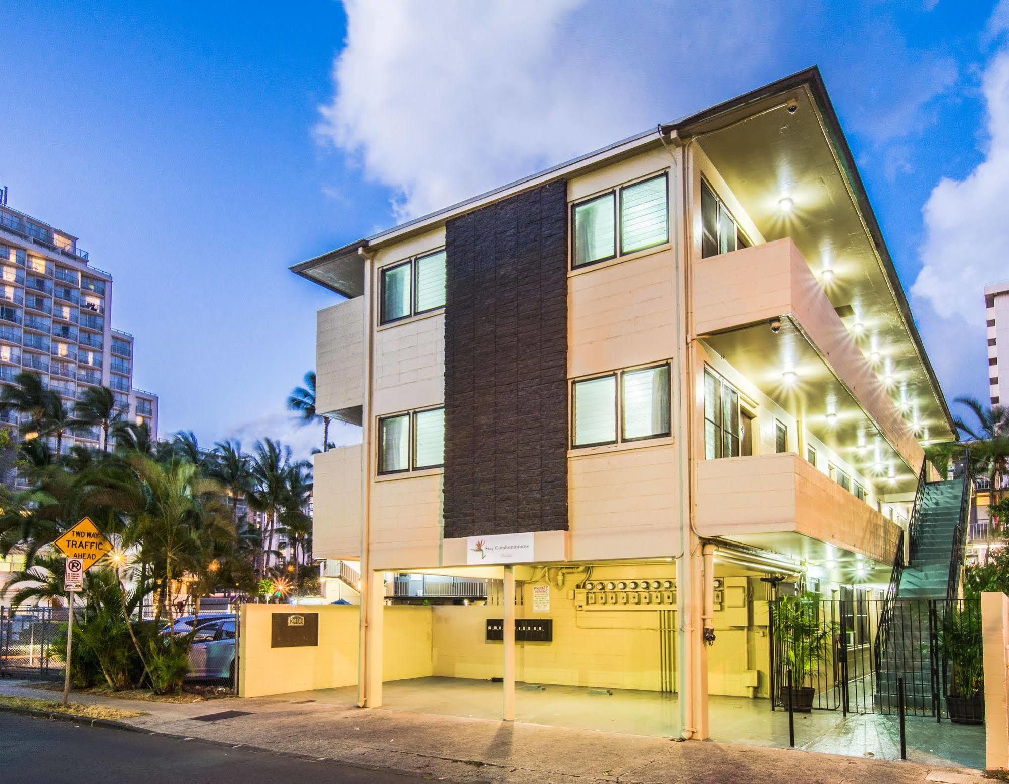 Stay Condominiums Waikiki Хонолулу Екстериор снимка