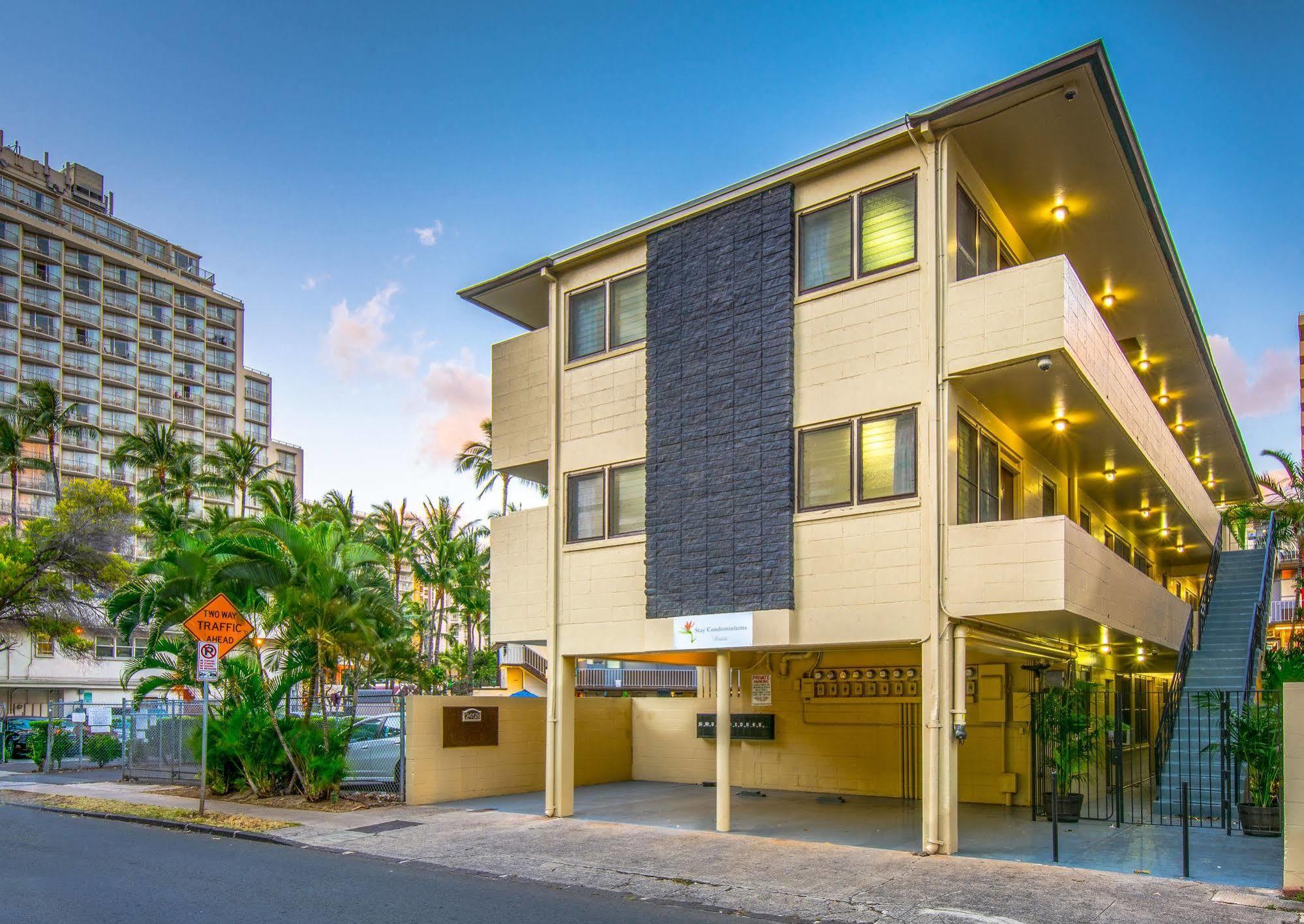 Stay Condominiums Waikiki Хонолулу Екстериор снимка